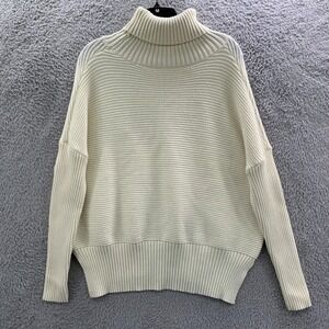 Drrita Sweater Womens Medium Top White